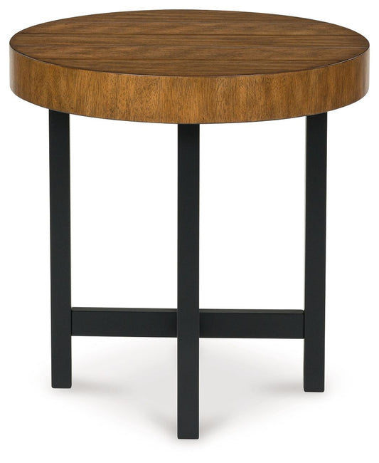 Steenlage - Occasional Table Set (Set of 2) - Brown / Black