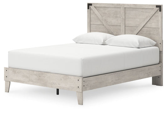 Shawburn - Platform Bed With Crossbuck Panel Headboard