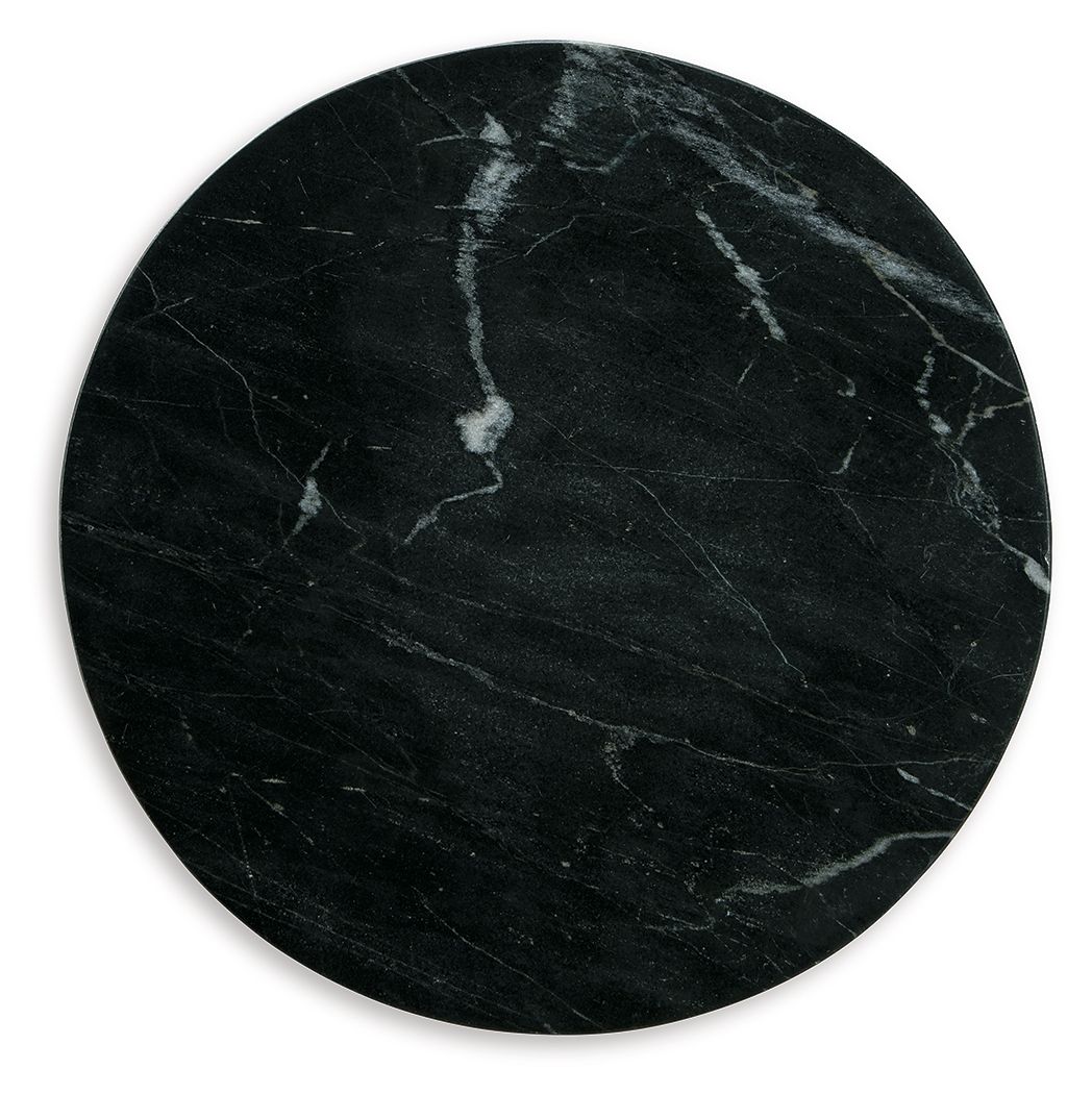 Quinndon - Accent Table - Brown / Black