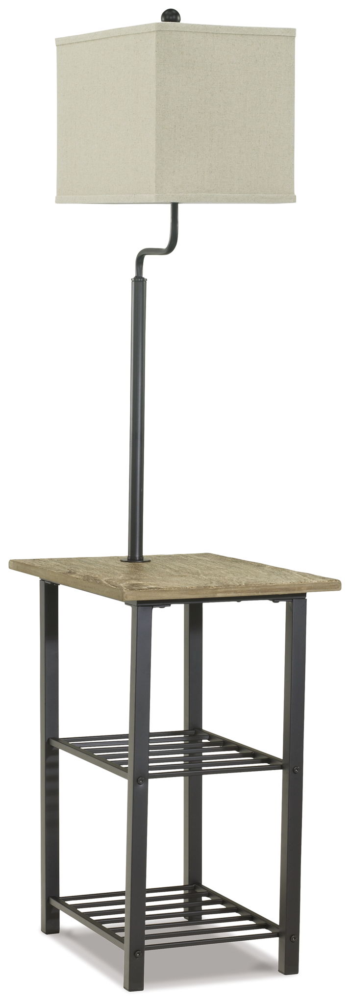 Shianne - Metal Tray Lamp  - Black