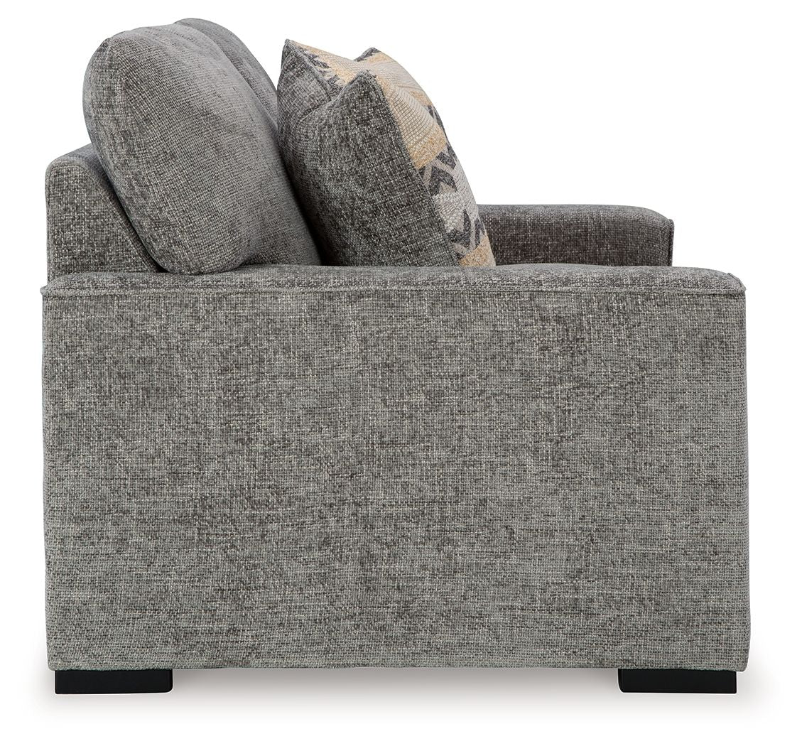 Dunmor - Loveseat - Graphite