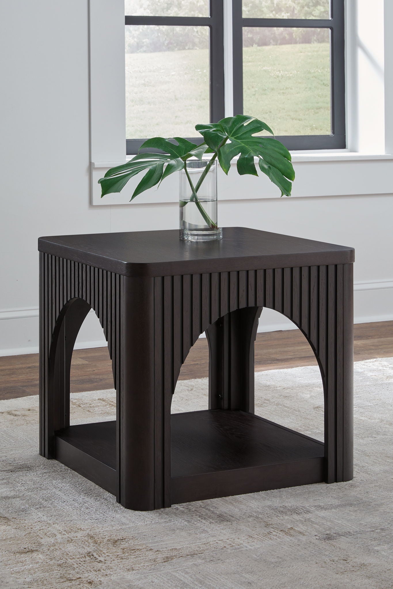 Yellink - Square End Table - Black