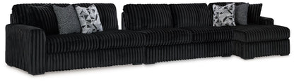Midnight Madness 3-Piece Sectional