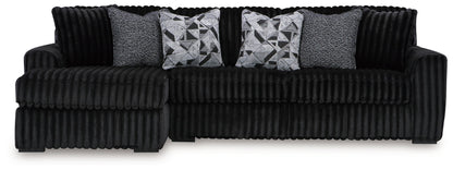 Midnight Madness 3-Piece Sectional