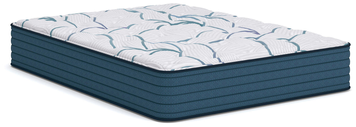 Limited Edition Plush 3.0 plush hybrid mattress in white by Sierra Sleep by Ashley