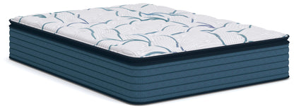 Limited Edition Plush PT 3.0 plush pillow top hybrid mattress in white by Sierra Sleep by Ashley