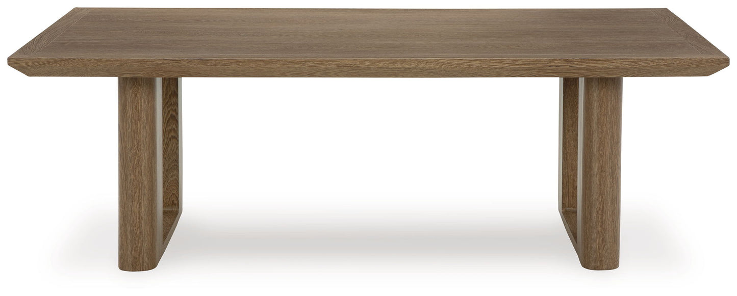 Serene Bay - Rectangular Cocktail Table - Dark Brown