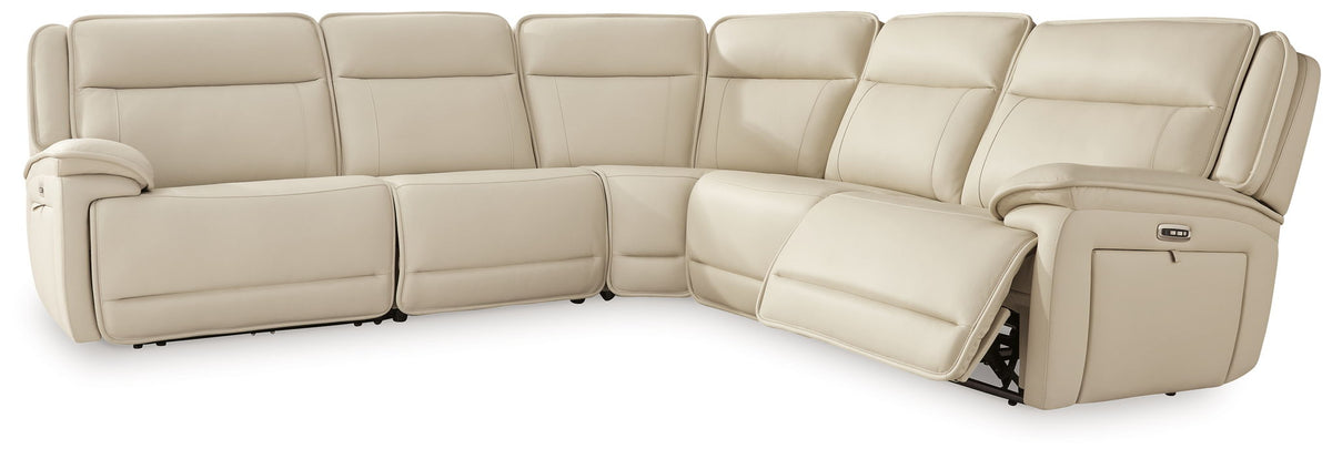 Double Deal 5-piece reclining sectional by Ashley Furniture
