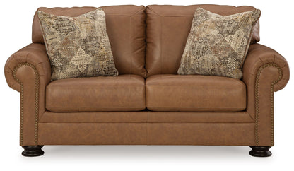 Carianna - Loveseat - Caramel