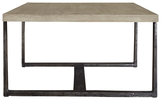Dalenville - Rectangular Cocktail Table - Gray