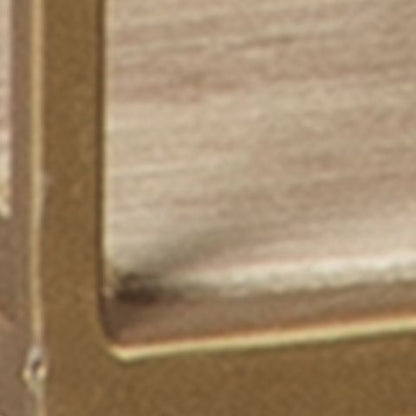 Efharis - Wall Shelf Set (Set of 3) - Natural / Gold Finish