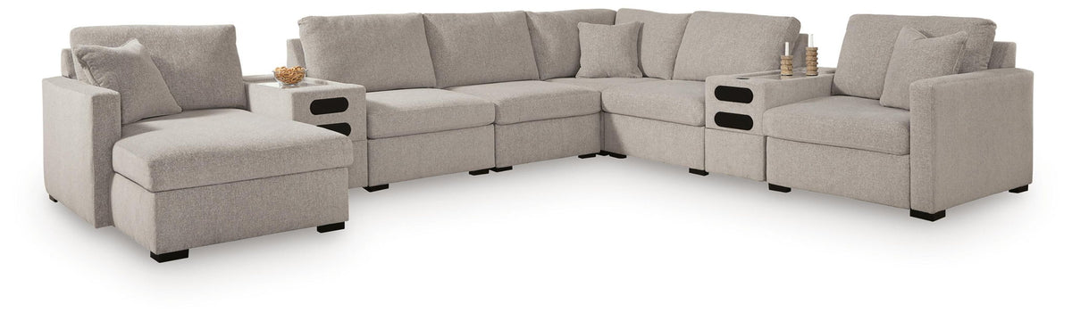 ModMax Luxe 8-piece sectional by Ashley Furniture