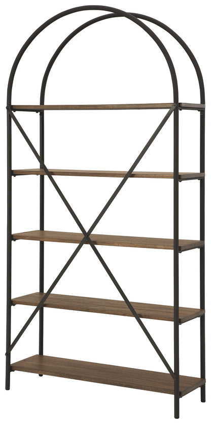 Galtbury - Bookcase - Brown / Black