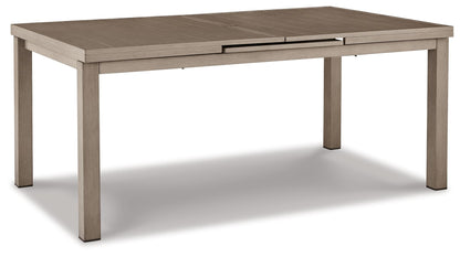 Beach Front - RECT Dining Room EXT Table - Beige