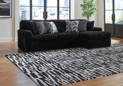 Midnight Madness 3-Piece Sectional