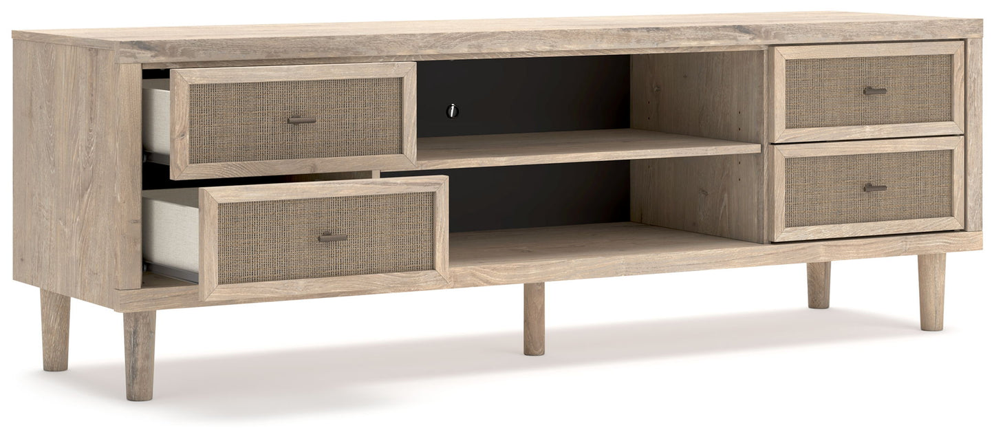 Cielden - Extra Large TV Stand - Two-tone