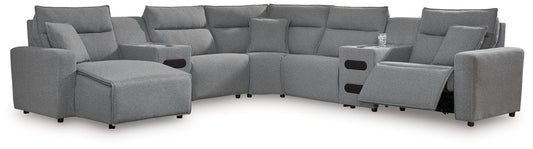 Modmax II 7-piece reclining sectional by Ashley Furniture