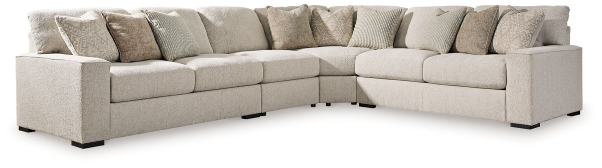 Ballyton 4-piece sectional in sand by Ashley Furniture