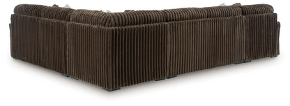 Midnight-Madness 4-Piece Sectional with Chaise