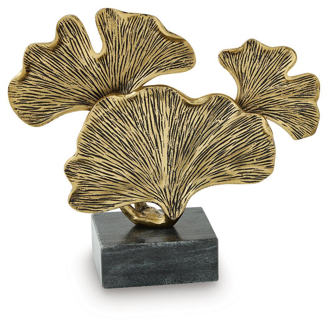 Collridge - Sculpture - Gold Finish / Black