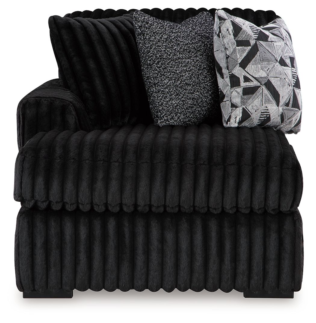 Midnight Madness 3-Piece Sectional