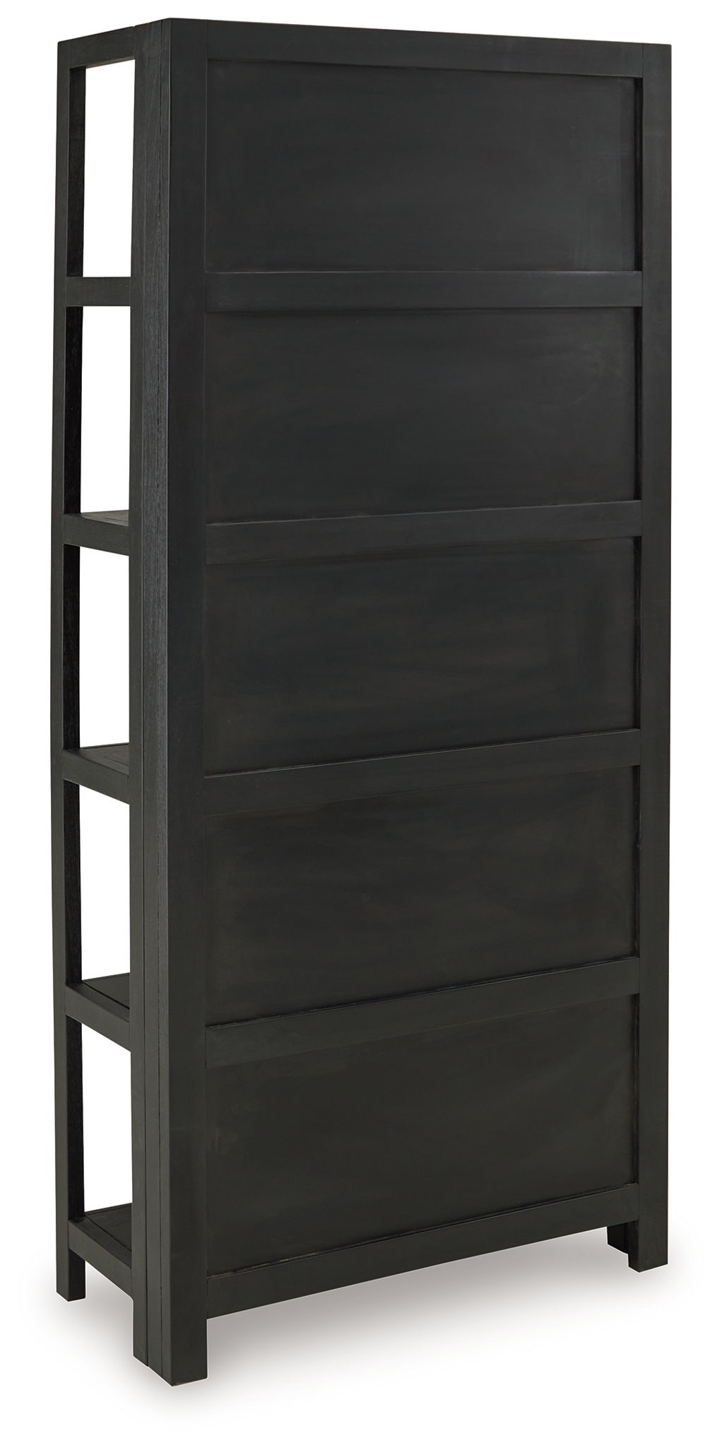 Abyard - Bookcase - Black / Natural