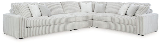 Stupendous 4-piece sectional by Ashley Furniture