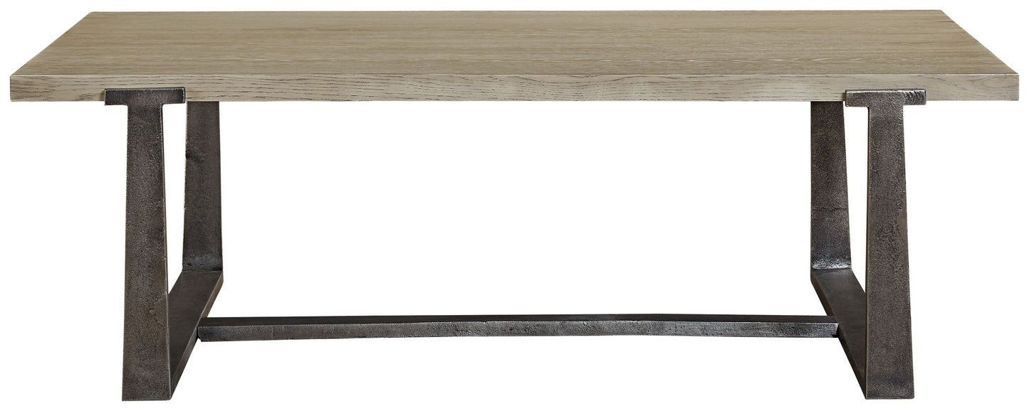 Dalenville - Rectangular Cocktail Table - Gray