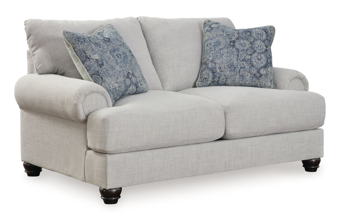 Avocet loveseat in arctic by Ashley Furniture