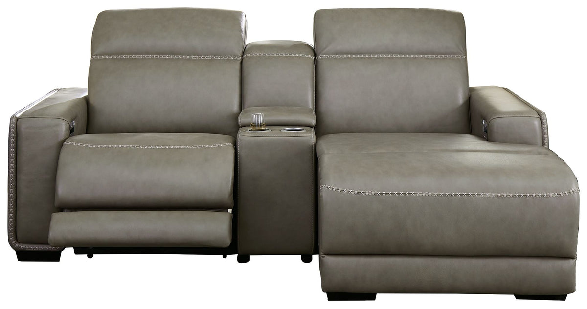 Correze 3-piece power reclining sectional by Ashley Furniture