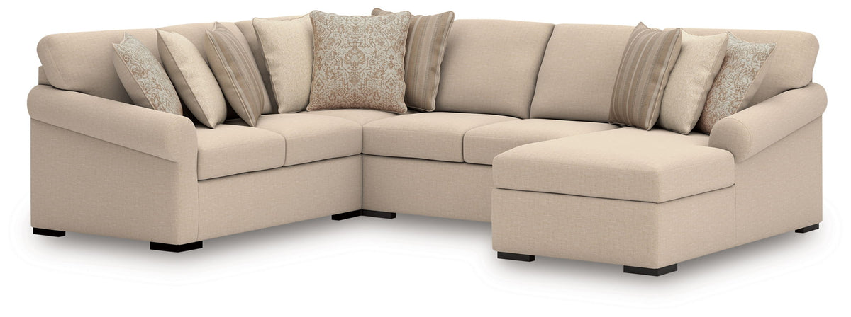 LadyMae 4-piece sectional by Ashley Furniture