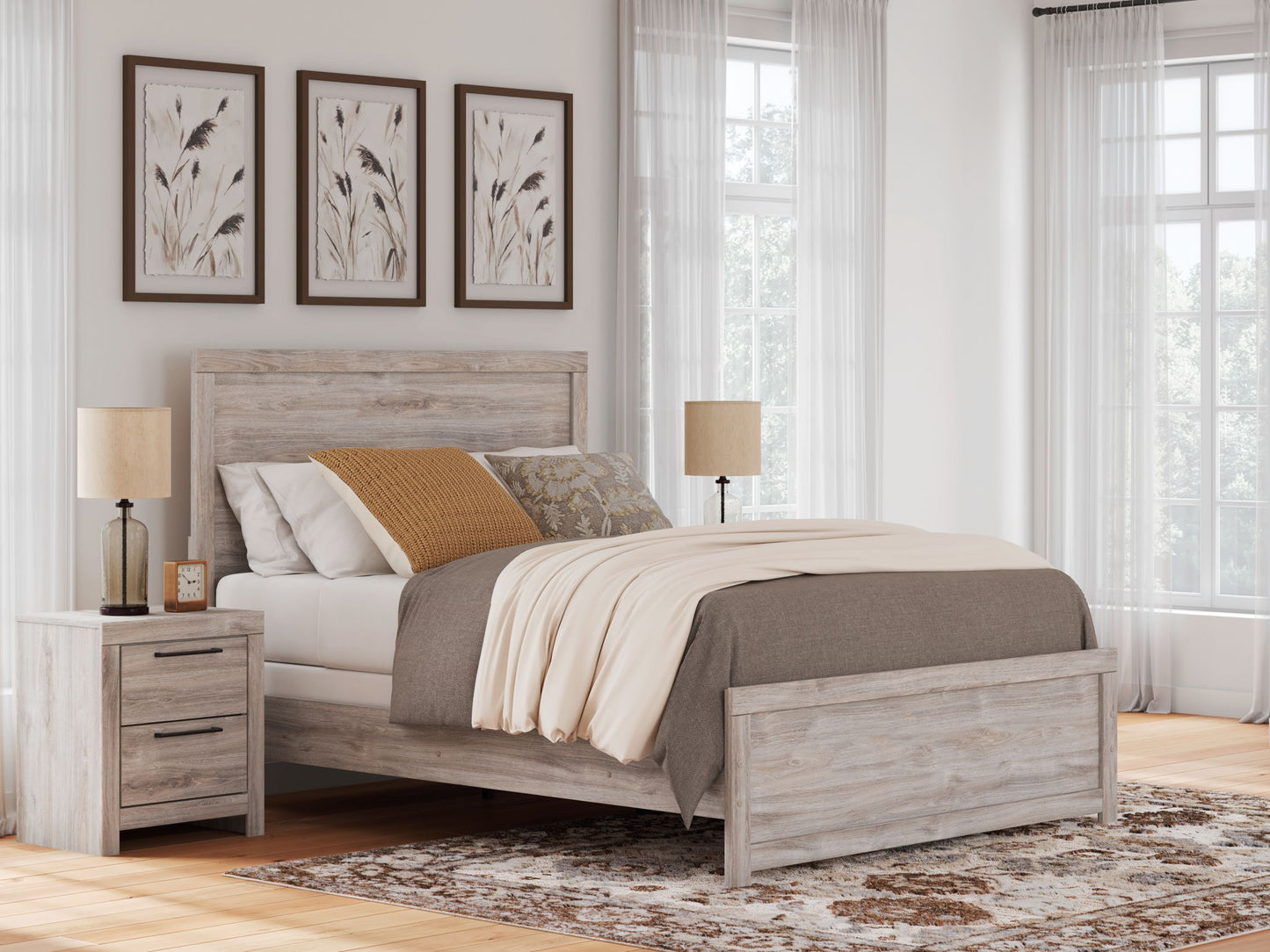 Broachmyn - Panel Bed