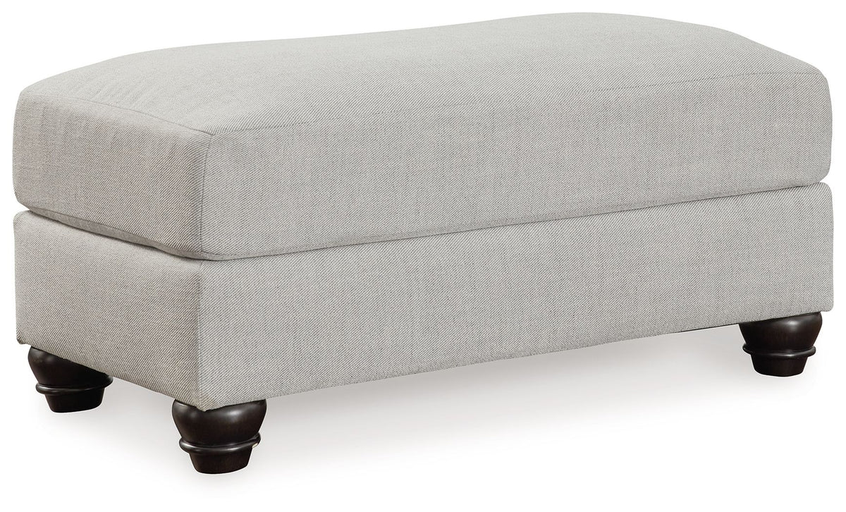 Avocet ottoman in arctic by Ashley Furniture