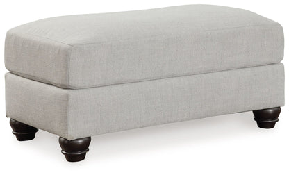 Avocet ottoman in arctic by Ashley Furniture