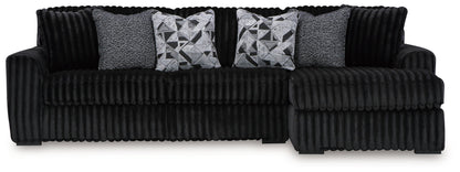 Midnight Madness 3-Piece Sectional