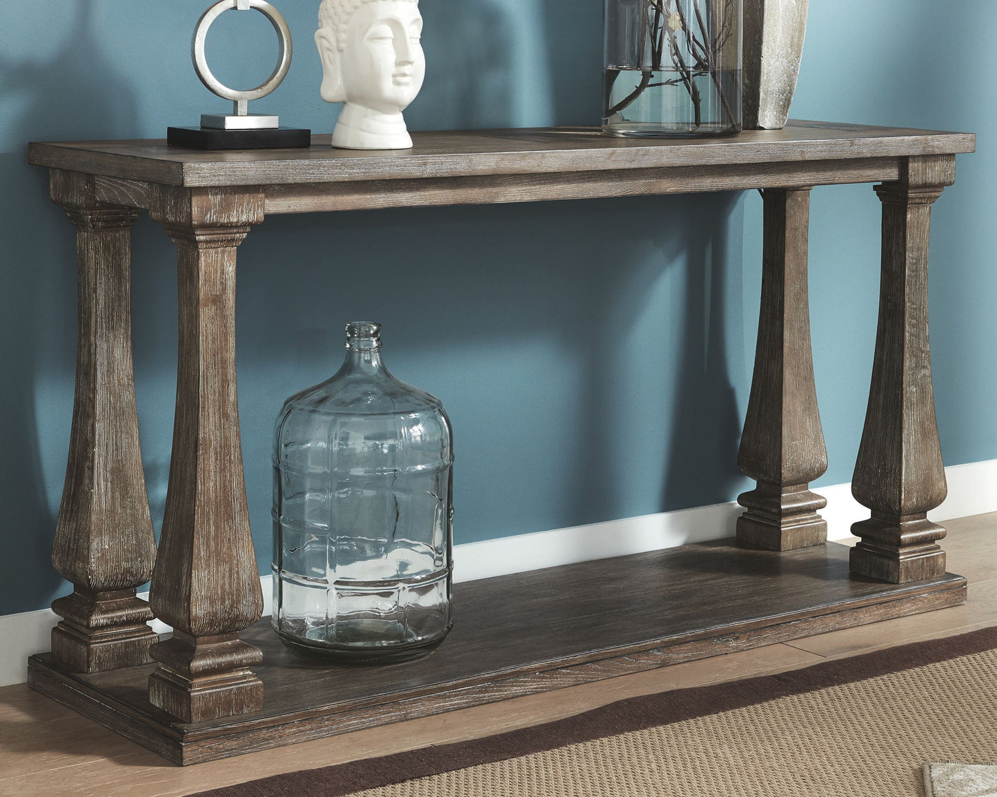 Johnelle - Sofa Table - Gray