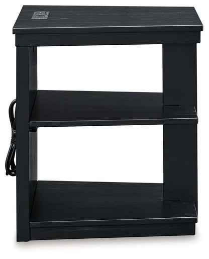 Winbardi - Chair Side End Table - Black