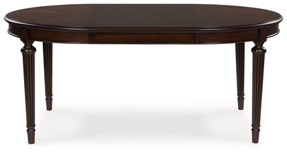 Lavinton - Oval Dining Room Extension Table - Brown