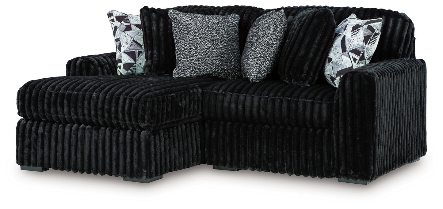 Midnight-Madness - 2-Piece Sectional
