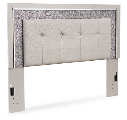 Zyniden - Upholstered Panel Headboard
