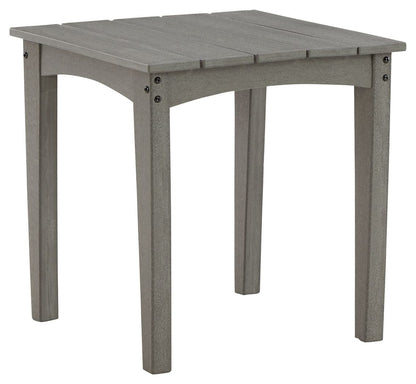 Visola - Square End Table - Gray
