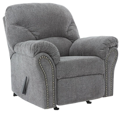 Allmaxx - Rocker Recliner - Pewter