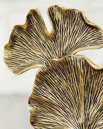 Collridge - Sculpture - Gold Finish / Black