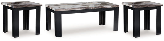 Jazmore - Occasional Table Set (Set of 3) - Dark Brown