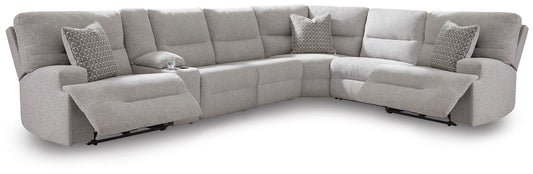 Acklen Place 7-piece reclining sectional by Ashley Furniture