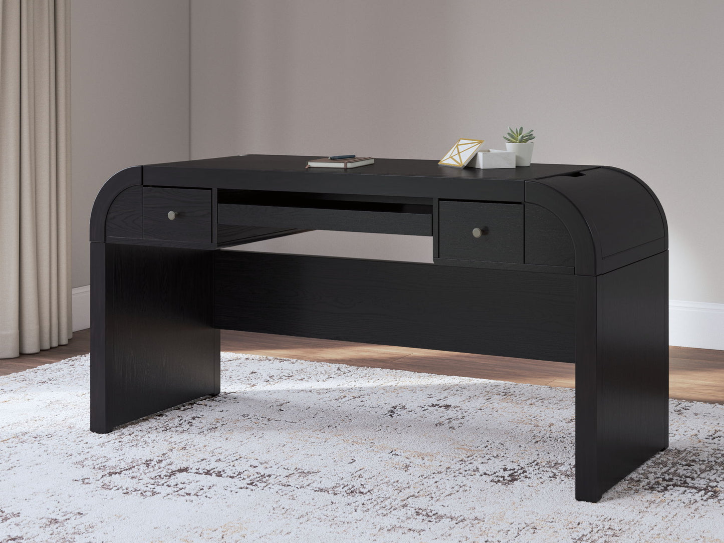 Rowanbeck - Home Office Desk - Black